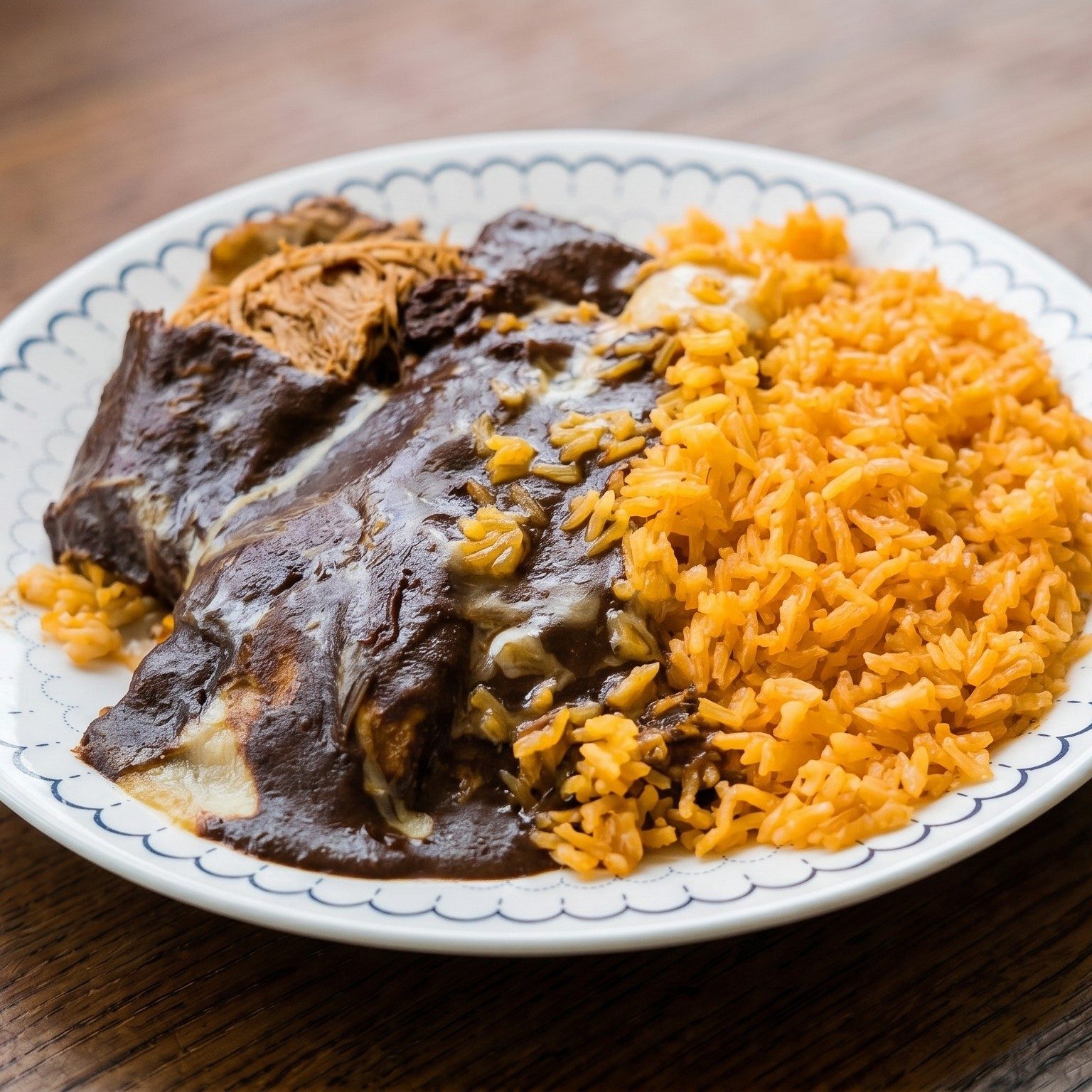 Enchiladas Suizas.