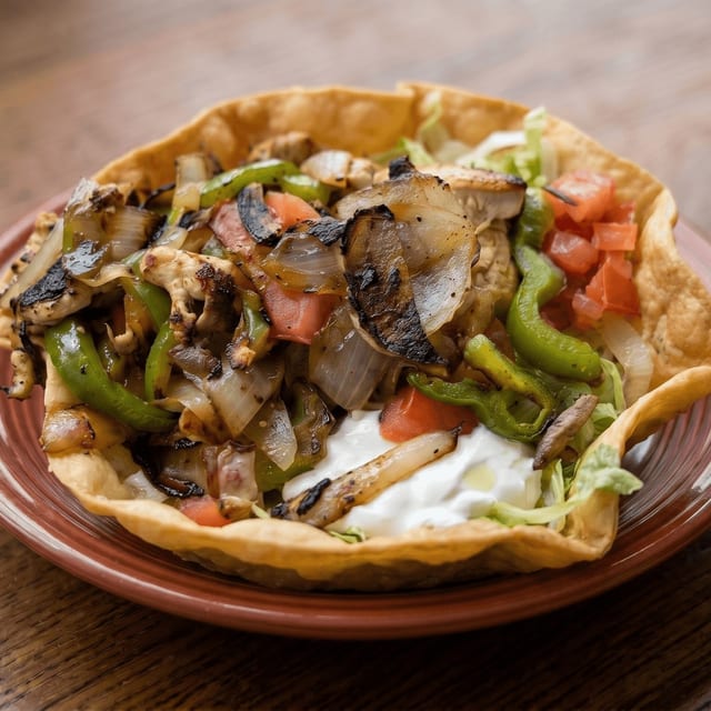 Fajita Taco Salad.