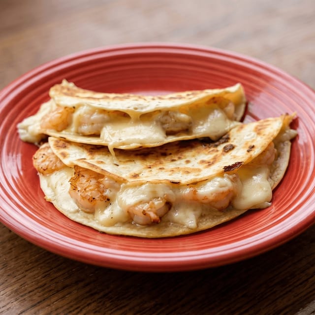 Shrimp Quesadillas.