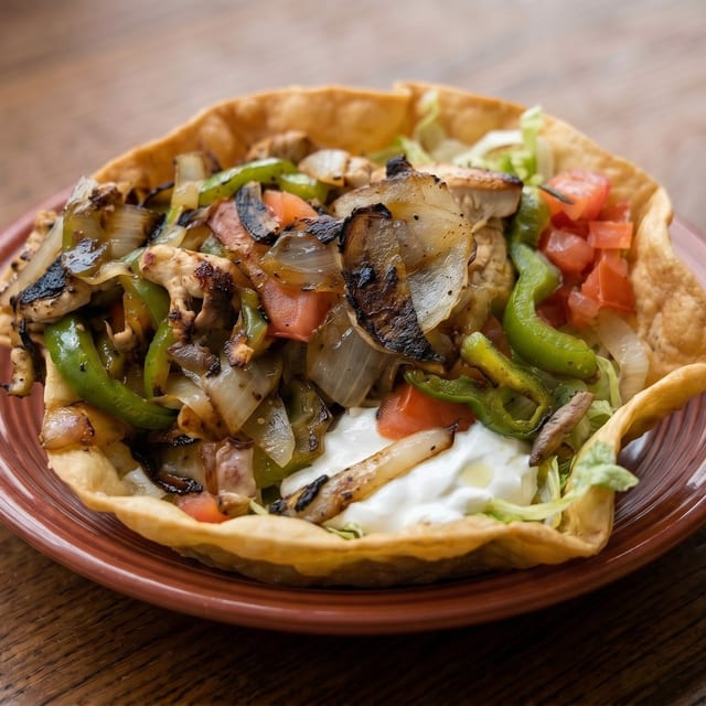 Fajita Taco Salad.