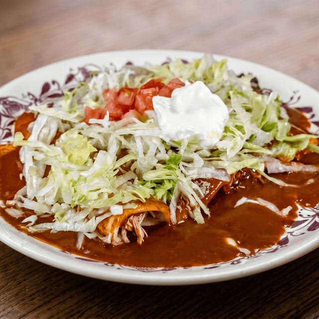 Enchiladas Rancheras.