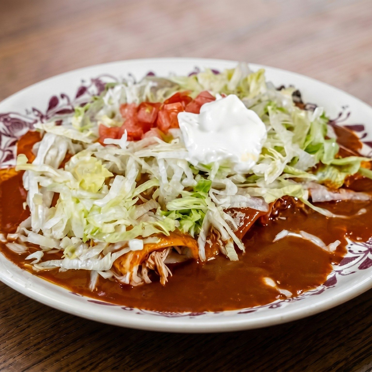 Enchiladas Rancheras.