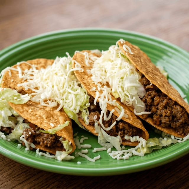 Hard Shell Tacos.