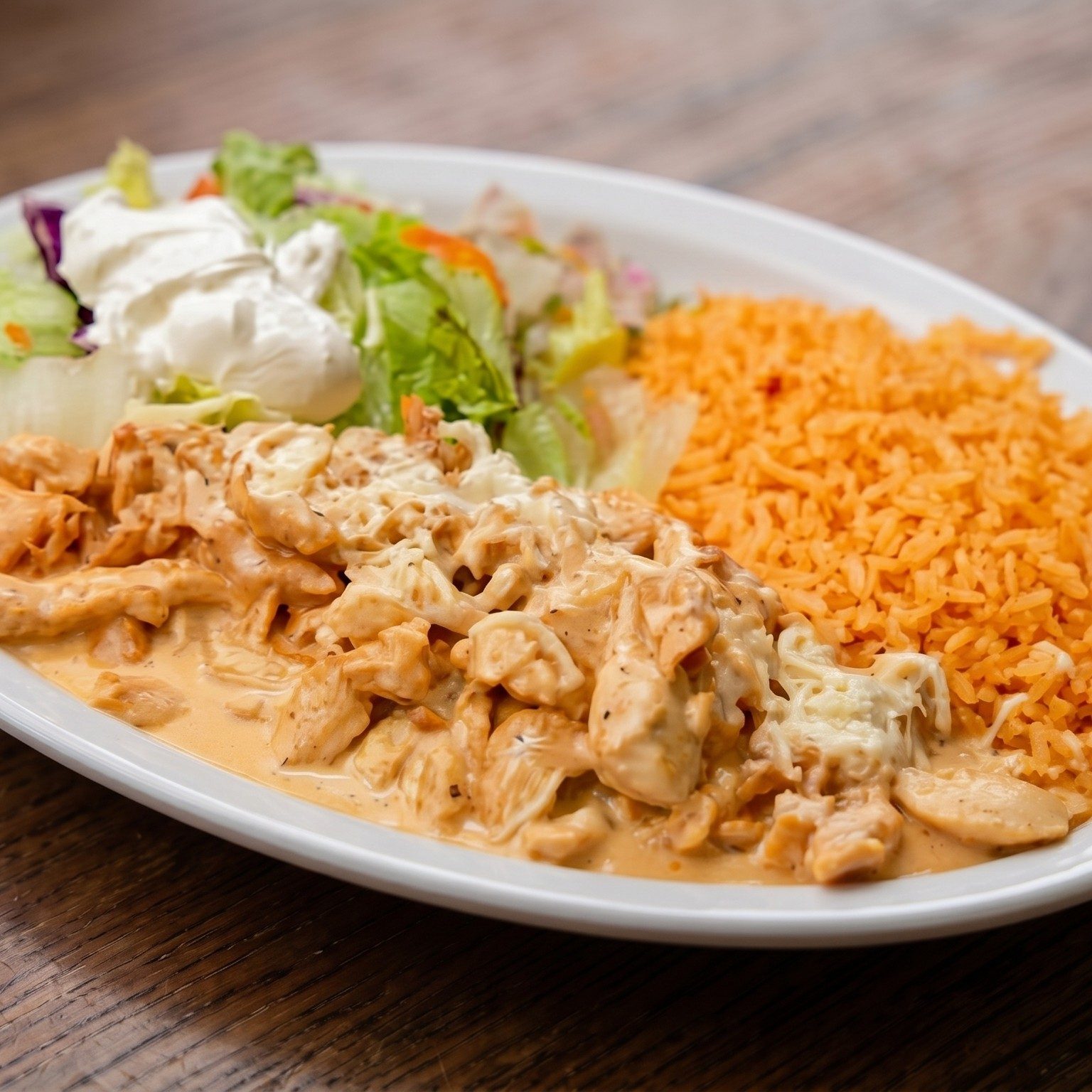 Pollo a la Crema.