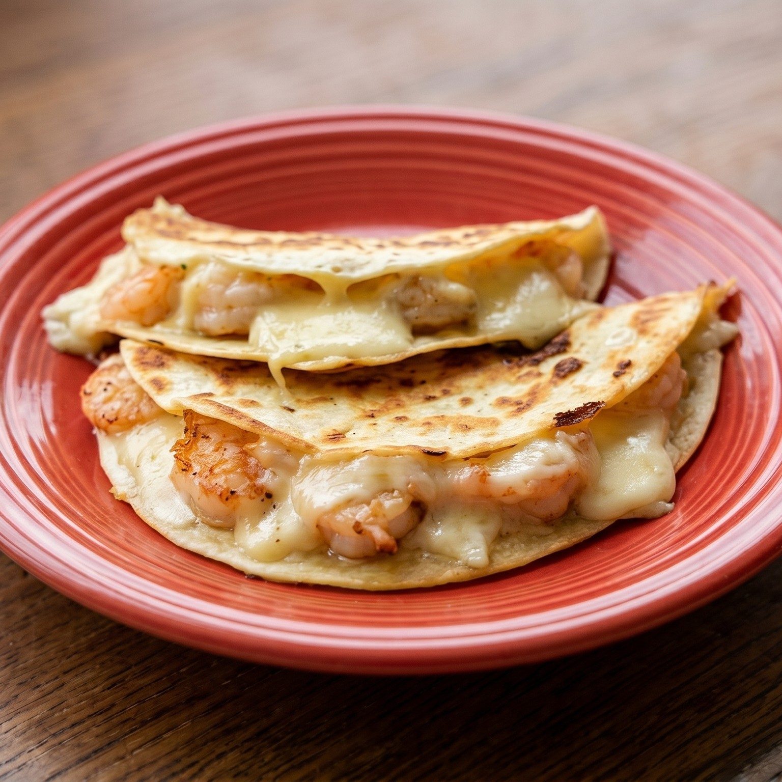 Shrimp Quesadillas.